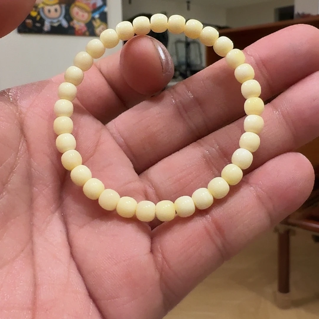 未镶嵌琥珀手链6mm手串手串