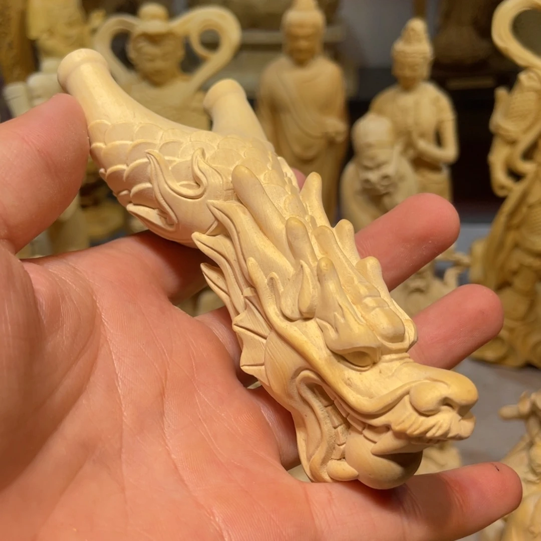 黄杨木黄杨龙头弹弓