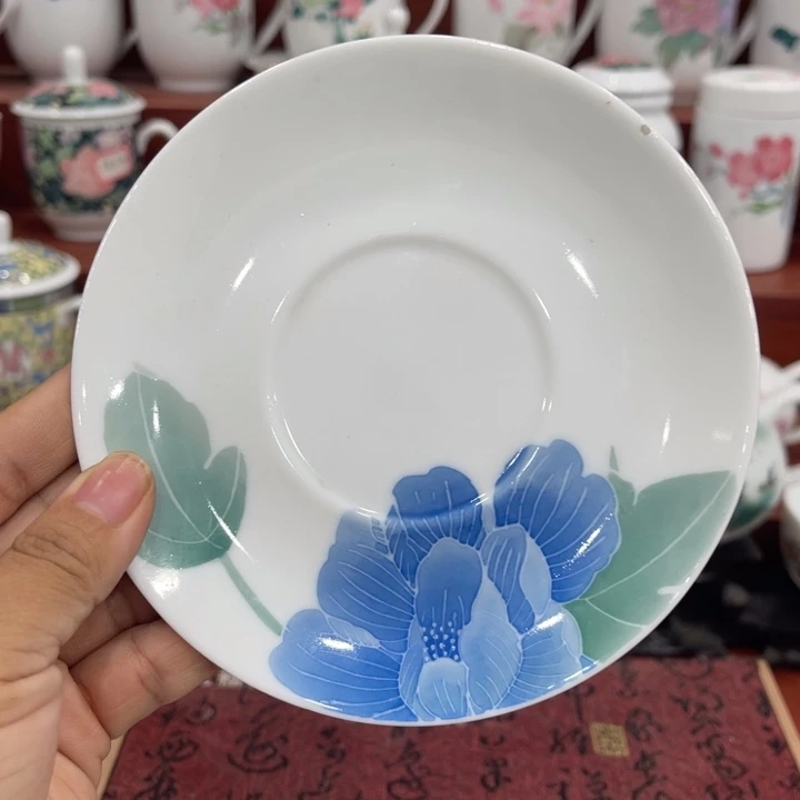 醴陵高温瓷手绘13厘米