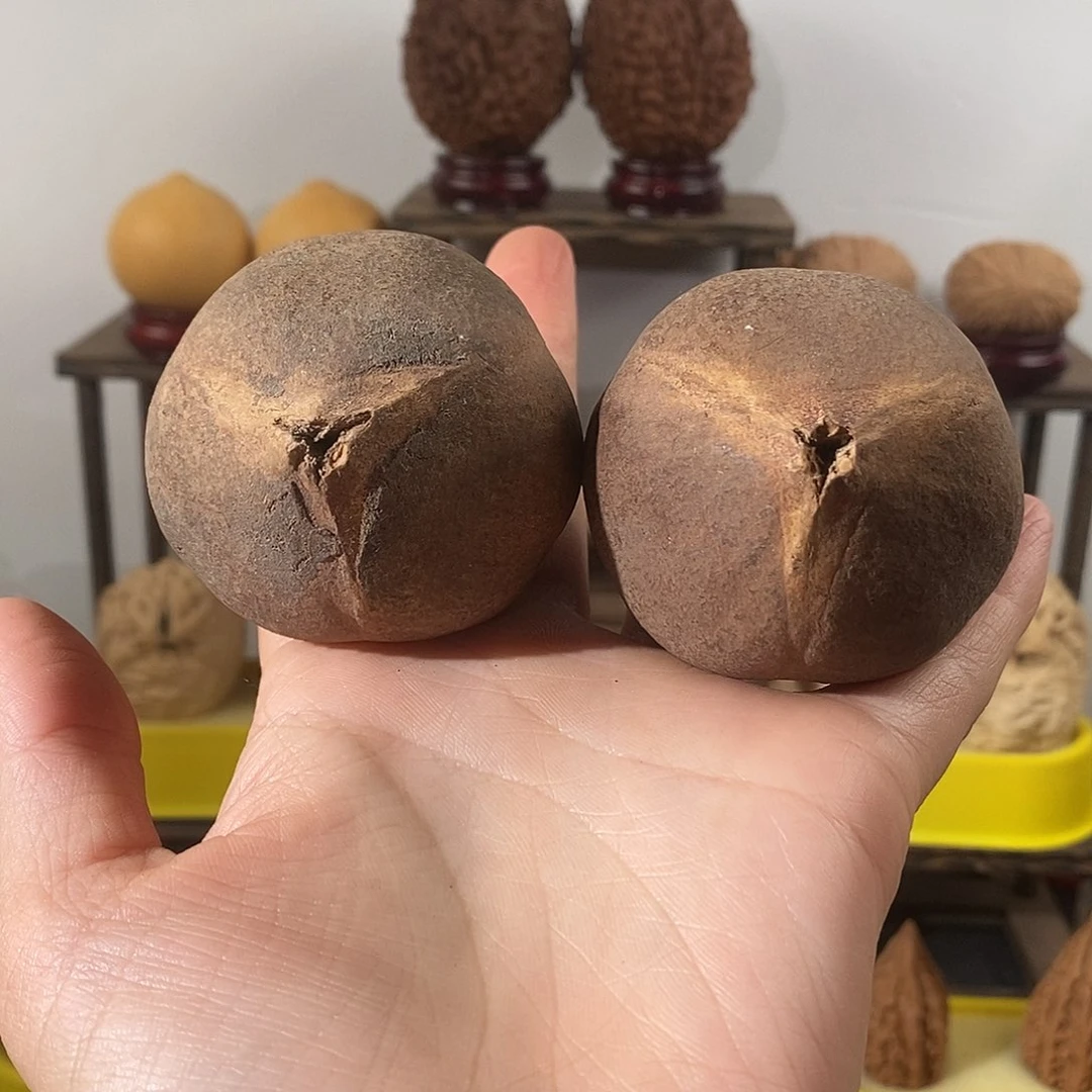 吊坠文玩核桃福*橄榄未打底不退不换55