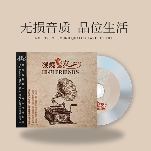 新京文唱片《发烧友》《发烧友2》 文静宁CD唱片专辑 港台经典歌曲