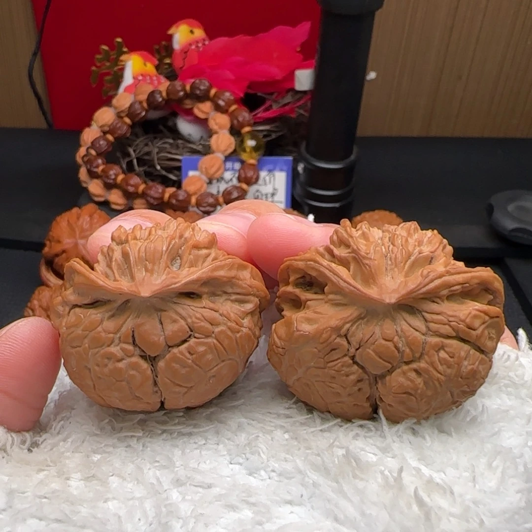 把件文玩核桃官帽飞蛇全品37
