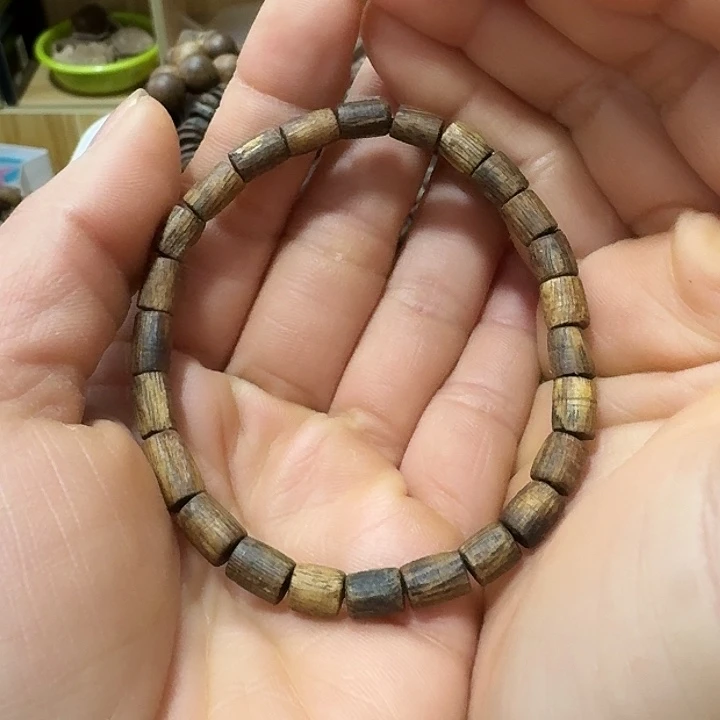 沉香手串海南老白棋手串随机发一