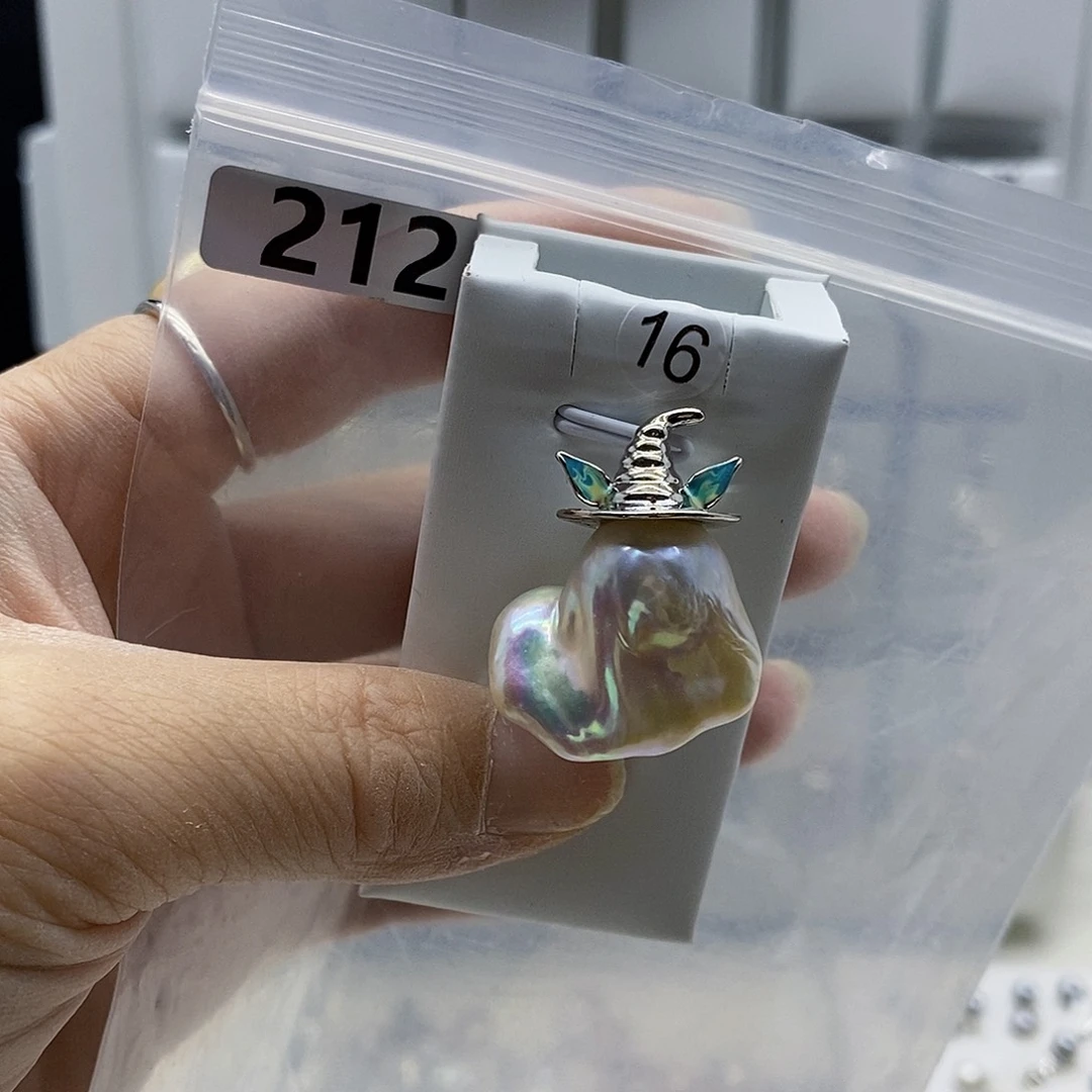 颈饰合金淡水珍珠