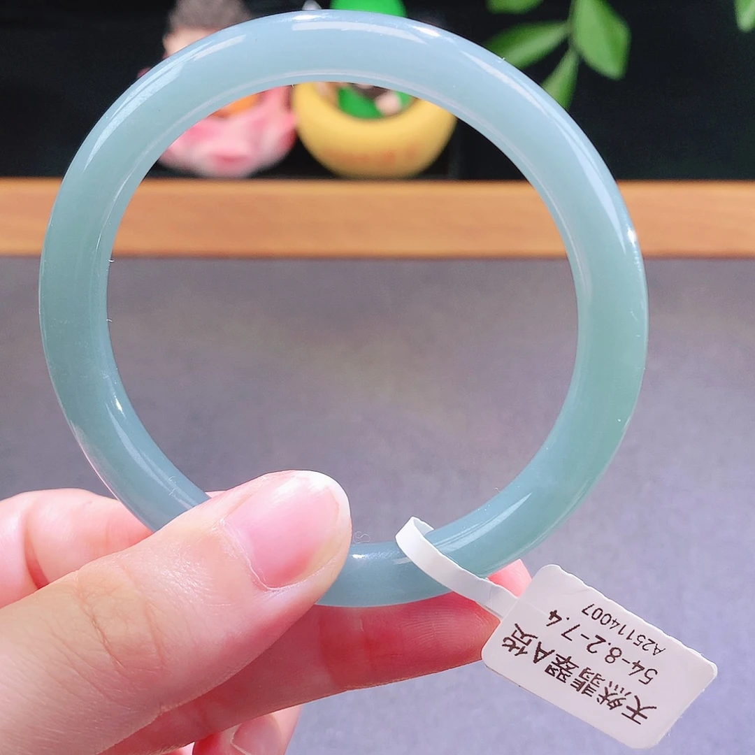翡翠未镶嵌手镯天然翡翠
