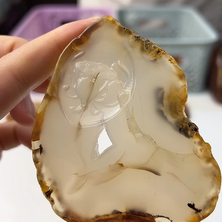 未镶嵌颈饰玛瑙/玉髓