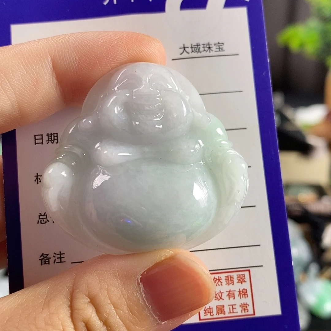 颈饰未镶嵌翡翠佛公