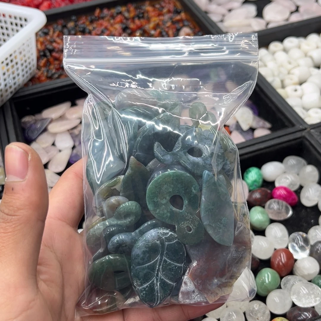 辉***玛瑙/玉髓合金颈饰