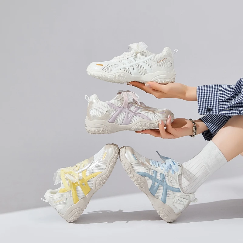 ZHR则则透气厚底休闲鞋2025夏季新款时尚百搭鞋子女ins潮牌百搭