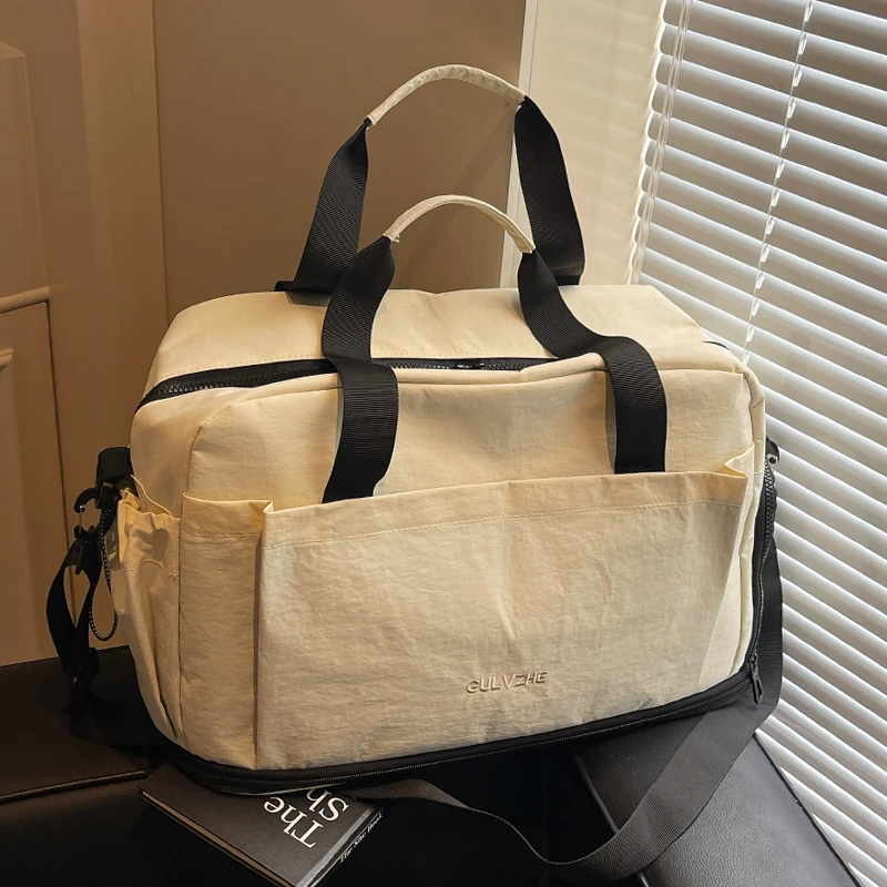 德国品质大容量短途旅行包2025新款手提干湿分离运动健身包轻便收