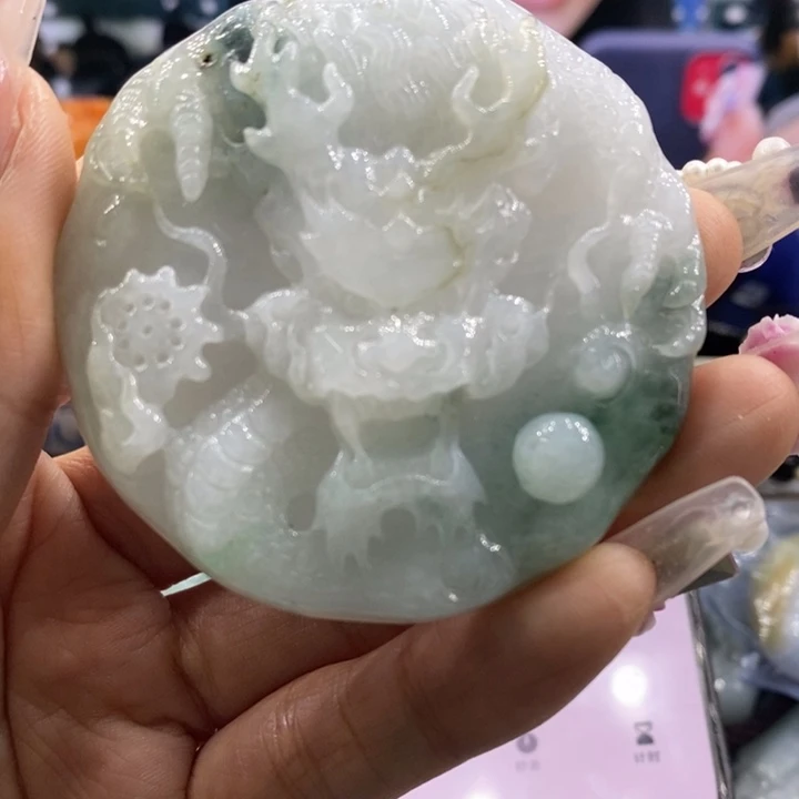 翡翠吊坠(不含链)未镶嵌天***云658