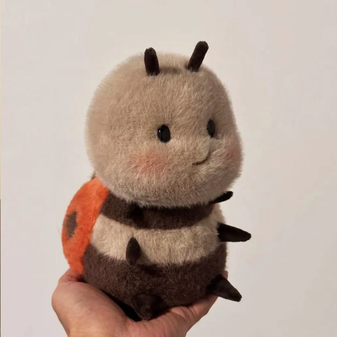 七星瓢蜜kiss蜜毛绒蜜蜂玩具公仔可爱娃娃装饰品高颜值卡通送礼物