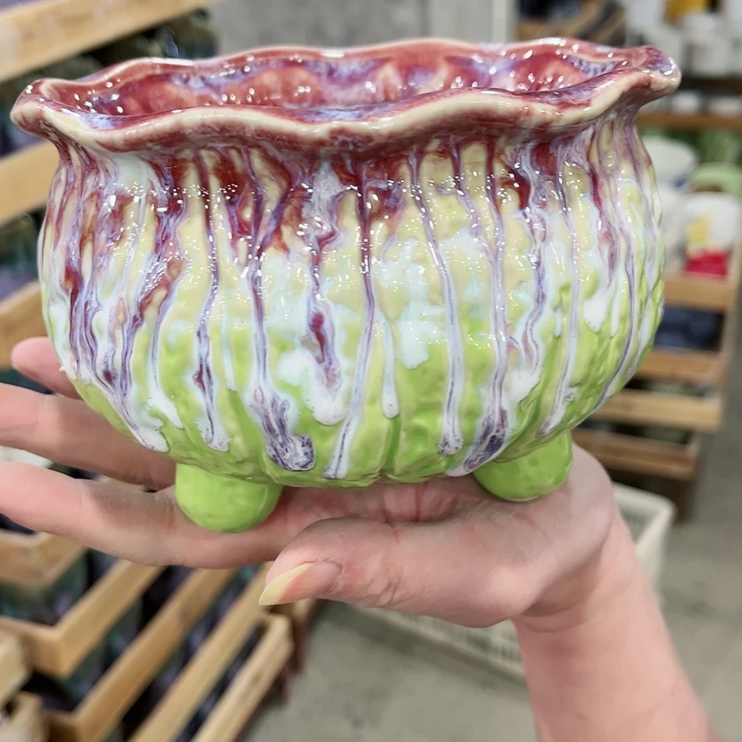 【闪购商品】陶瓷福利品凑满10元发货陶瓷花盆