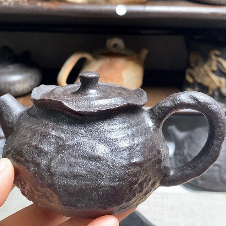 紫砂茶壶随心壶冰碛岩