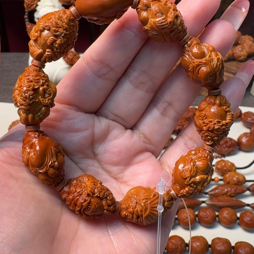 橄榄核手串/手链磐石钟馗