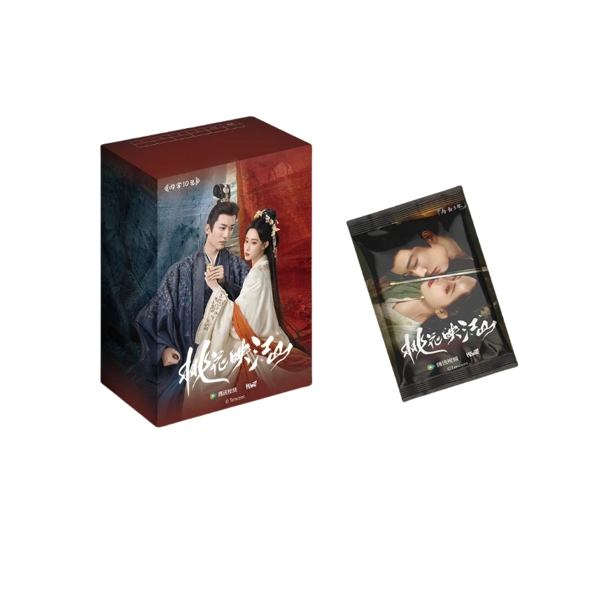 【玩】Hitcard《桃花映江山》纪念收藏卡牌盲盒