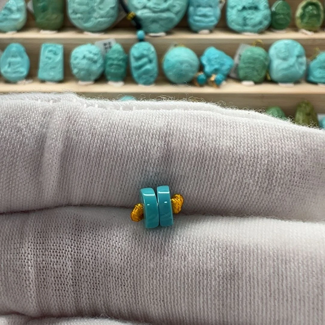 未镶嵌绿松石隔片6mm