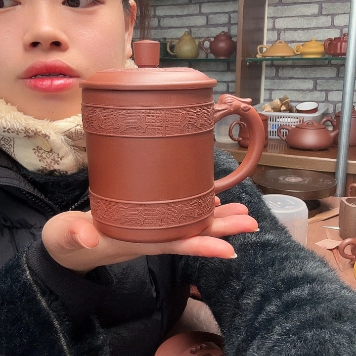 茶壶紫砂盖杯微瑕