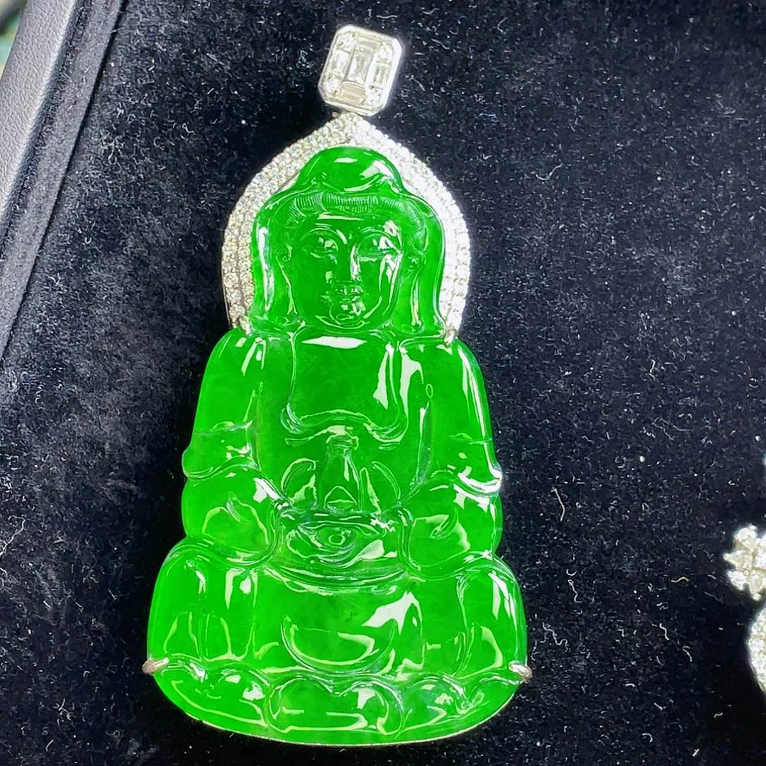 翡翠吊坠(不含链)未镶嵌