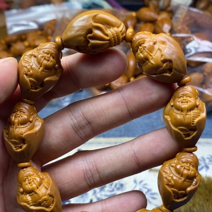 手串/手链橄榄核橄榄核雕工艺手串