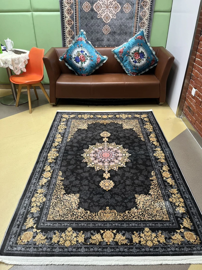 欧式仿羊绒客厅地毯