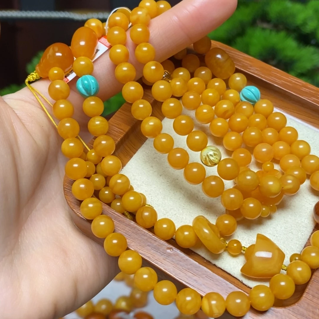 【闪购商品】手链蜜蜡未镶嵌手串