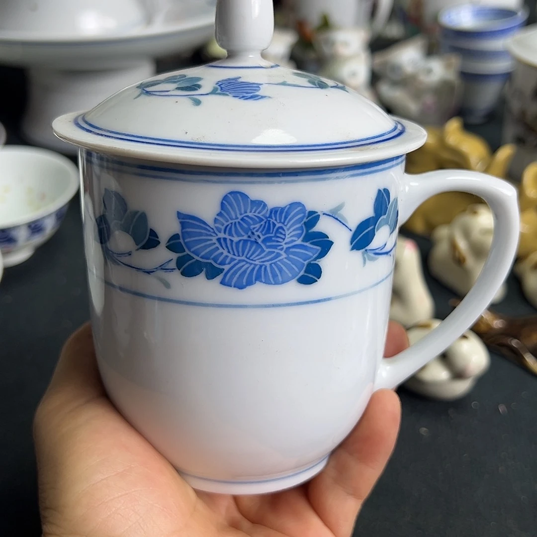 杯景德镇陶瓷秞中彩杯