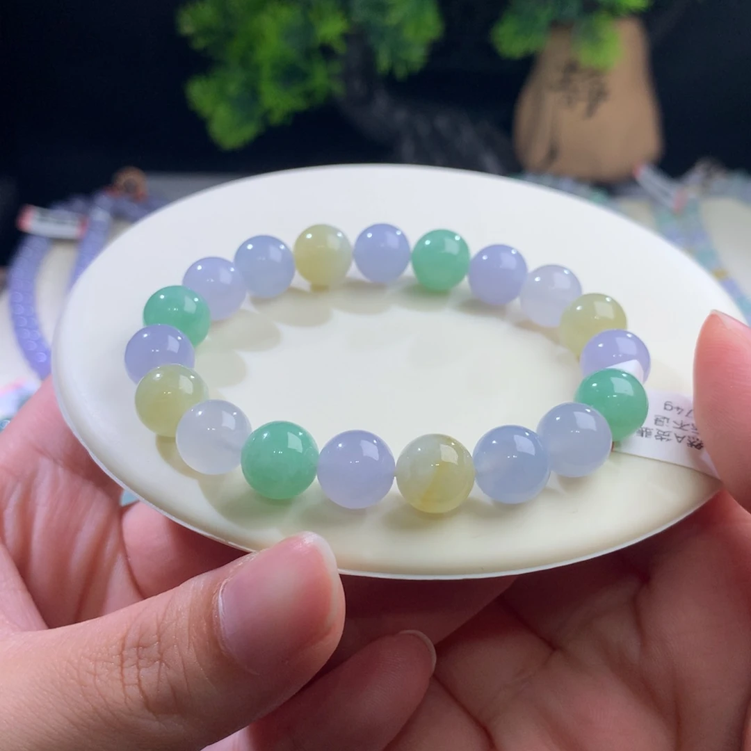 未镶嵌手串翡翠?***。卡10