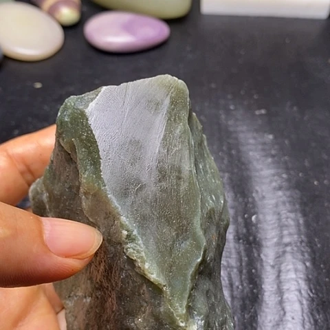 和田玉未镶嵌摆件
