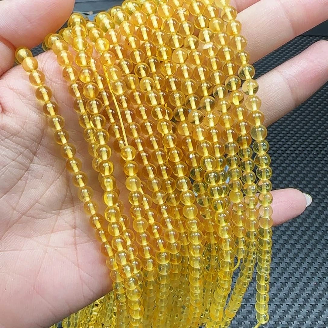 琥珀未镶嵌手链一条