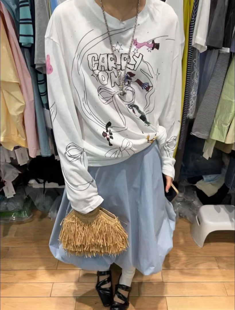 TRUST ME新款 图案很好看的长袖防晒T恤