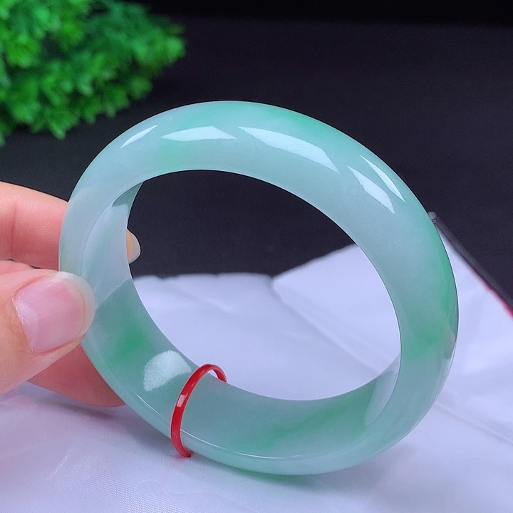 翡翠未镶嵌手镯58圈口688016