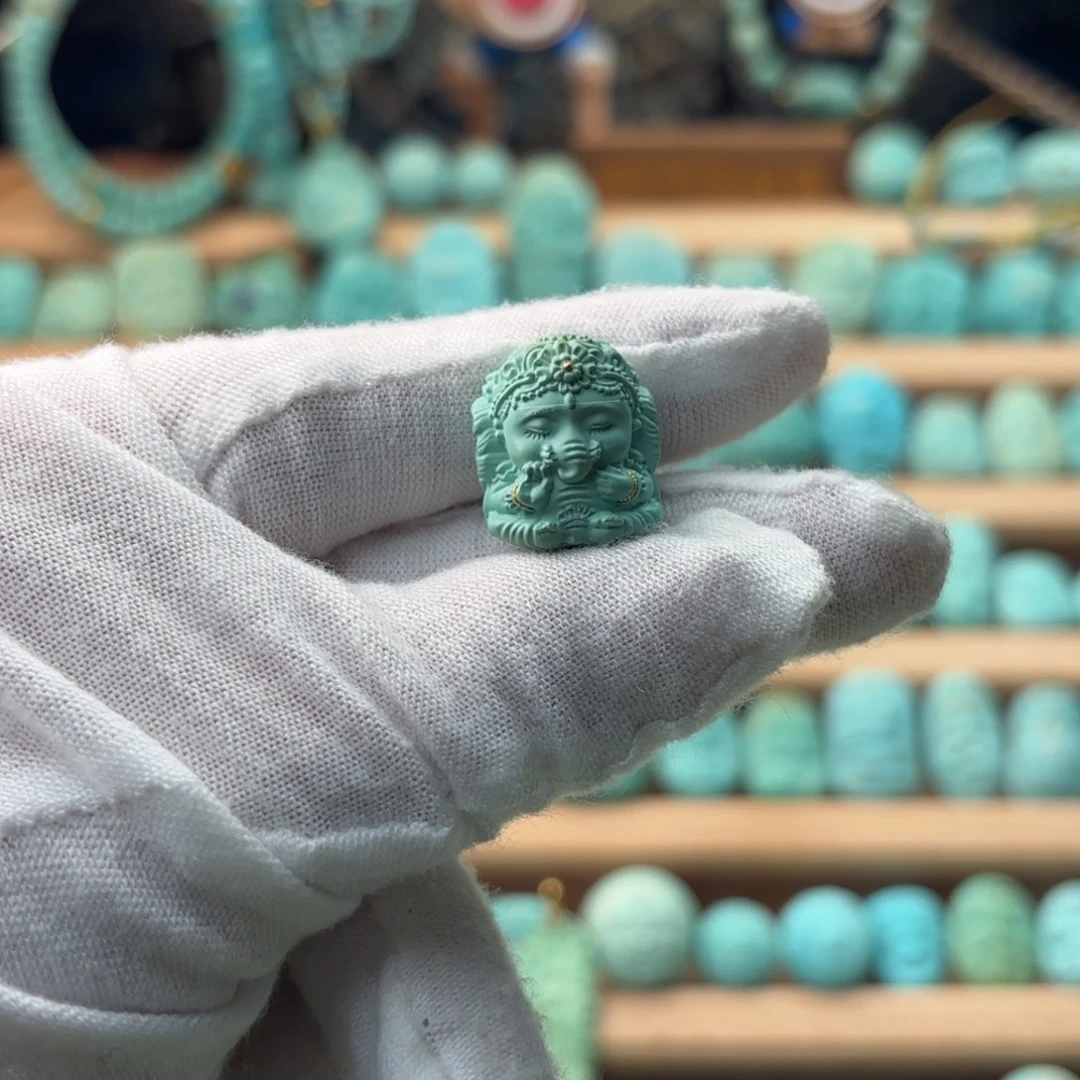 绿松石未镶嵌配饰