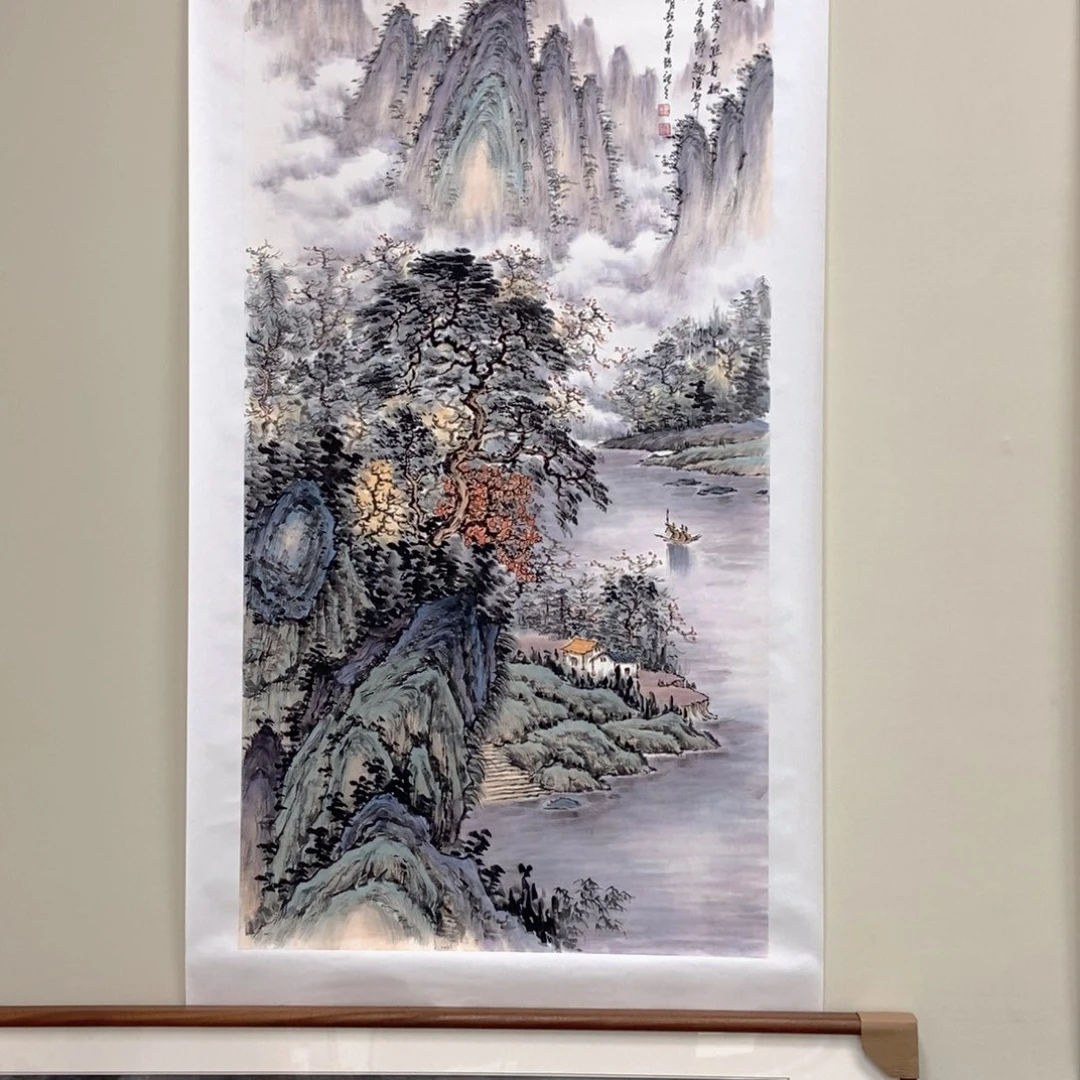 国画明锐四尺精品佳作