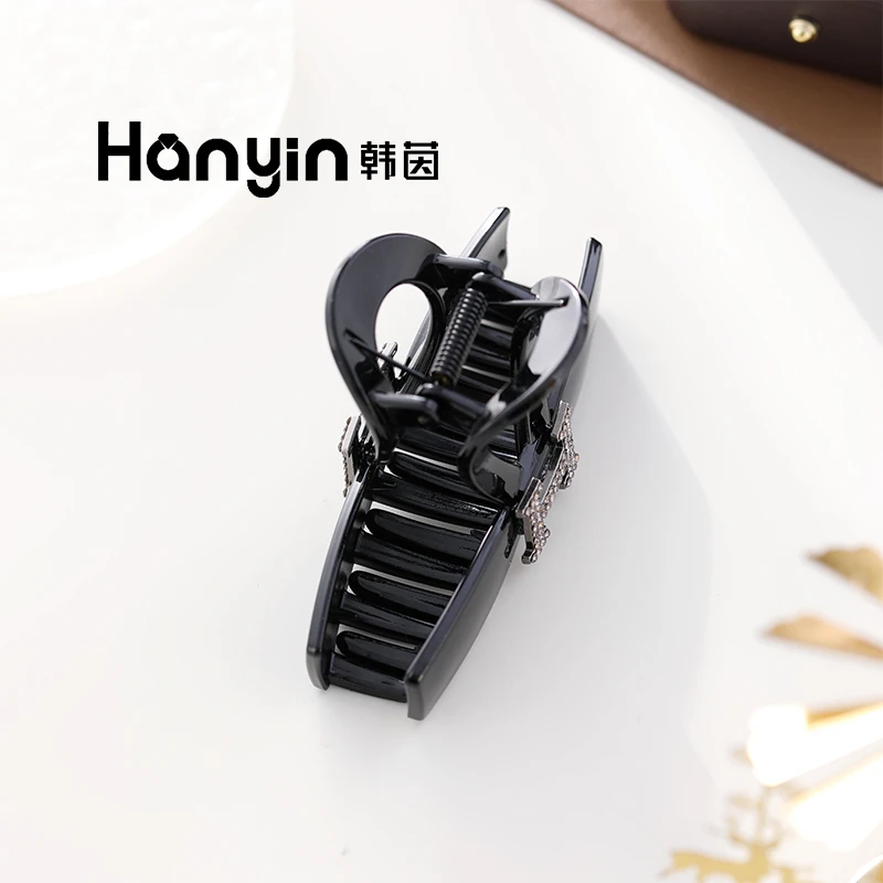 字母H气质简约优雅百搭固定神器法式大抓夹ins风