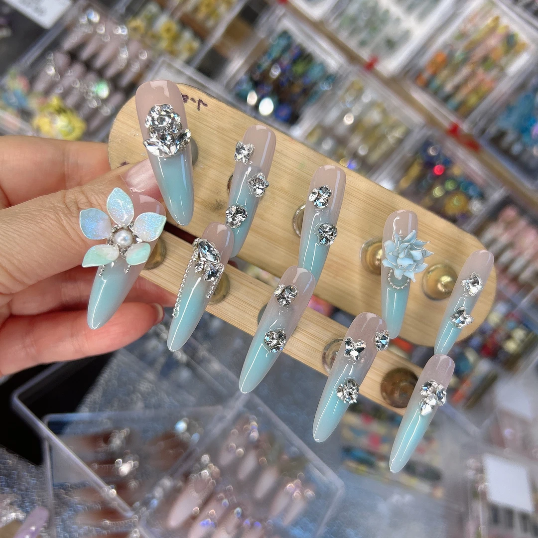 1不接受备注姚奈儿纯手工定制穿戴甲