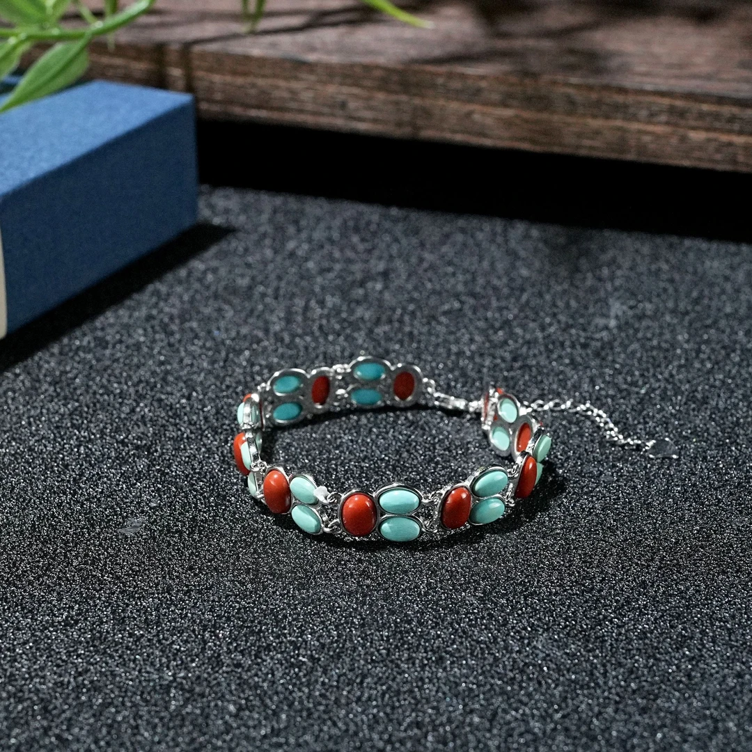 松石南红手链YS1110034-A