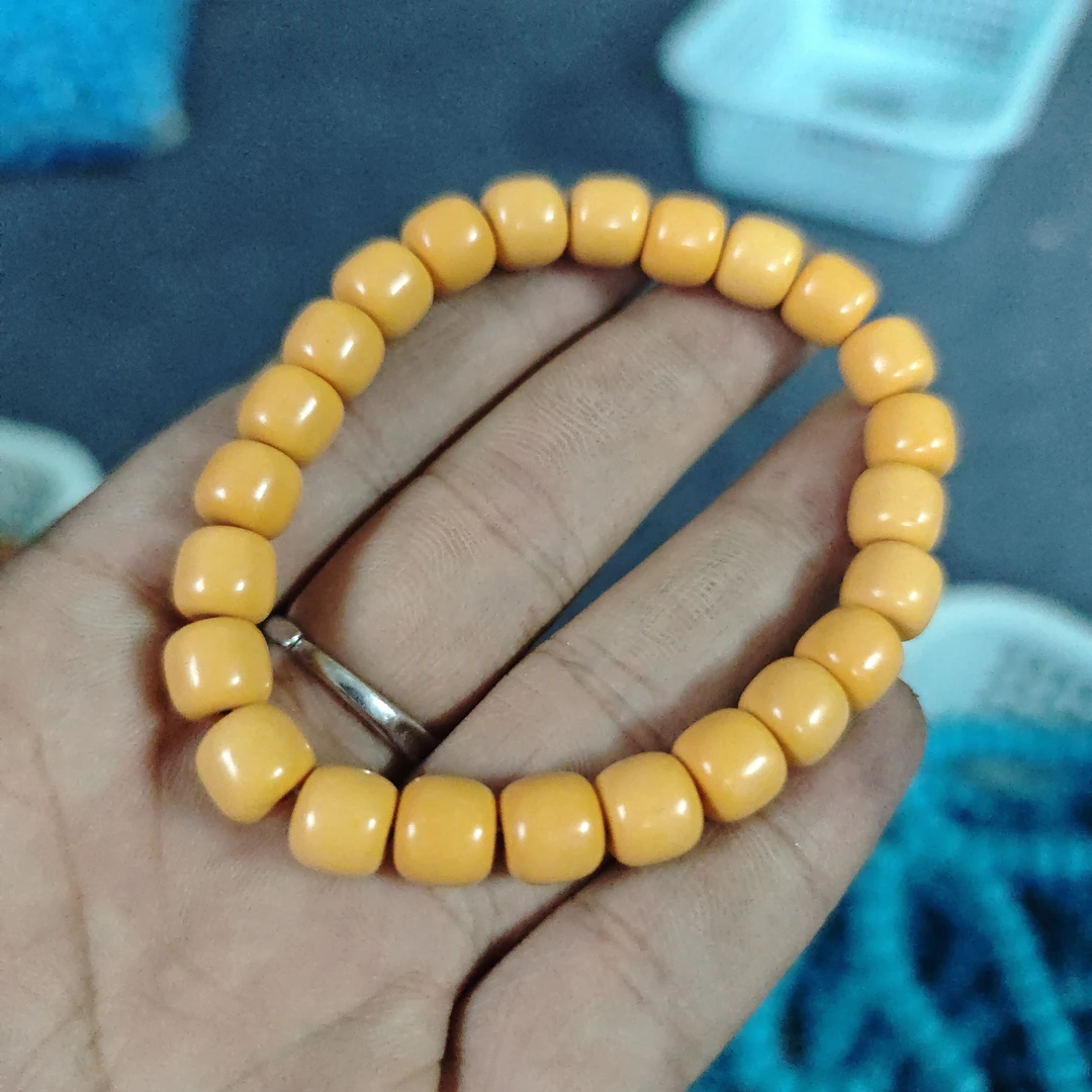 Q41高瓷黄老型手串