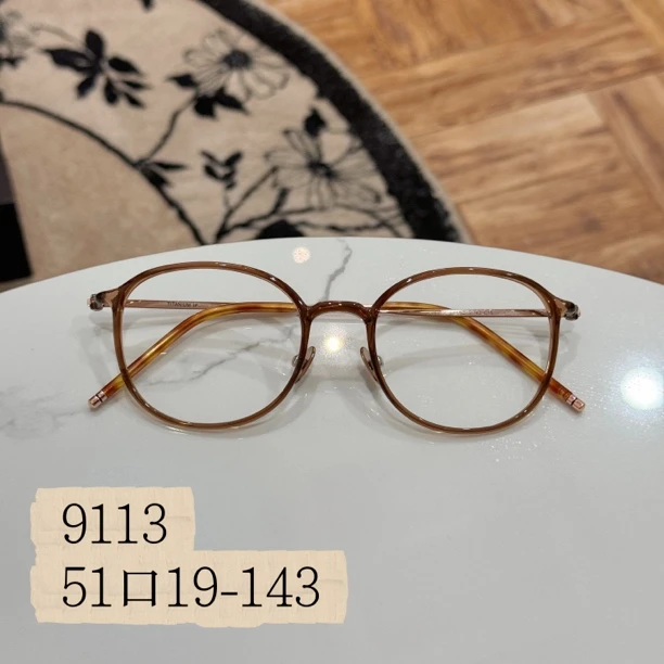 软糖系列 椭圆超轻纯钛眼镜框