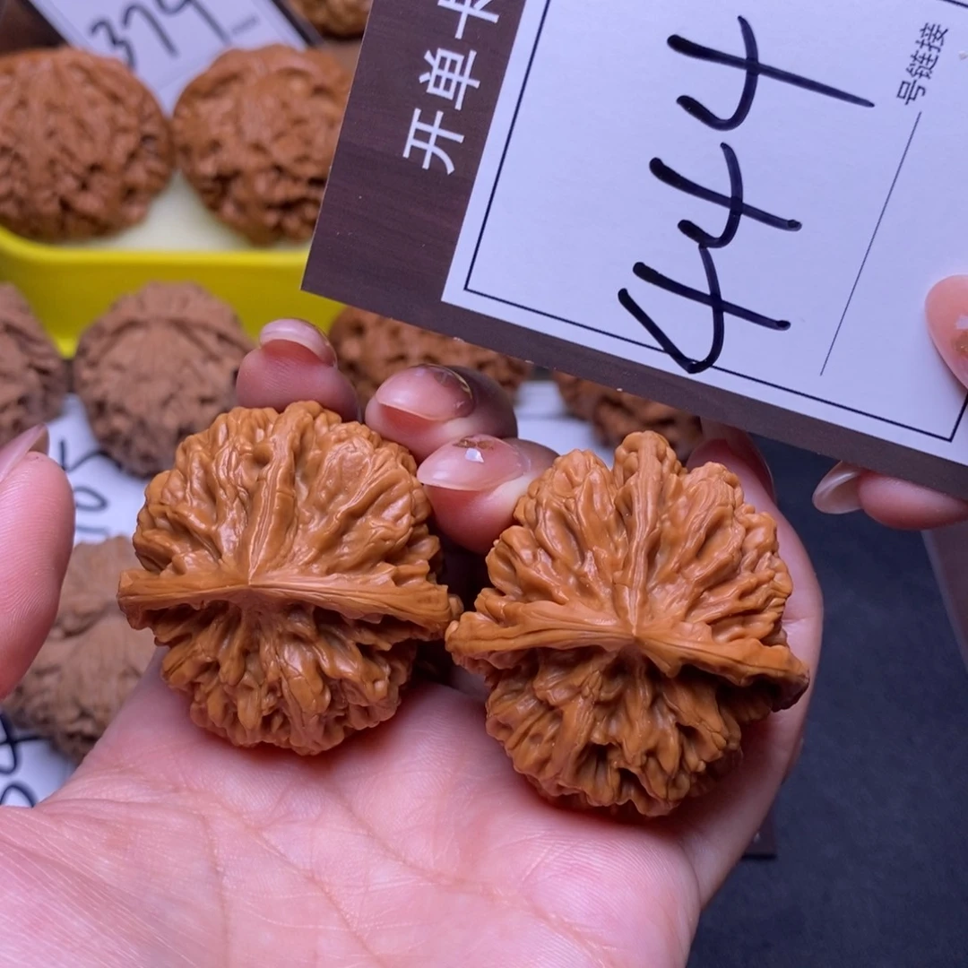 把件文玩核桃41帝王三棱丁字444