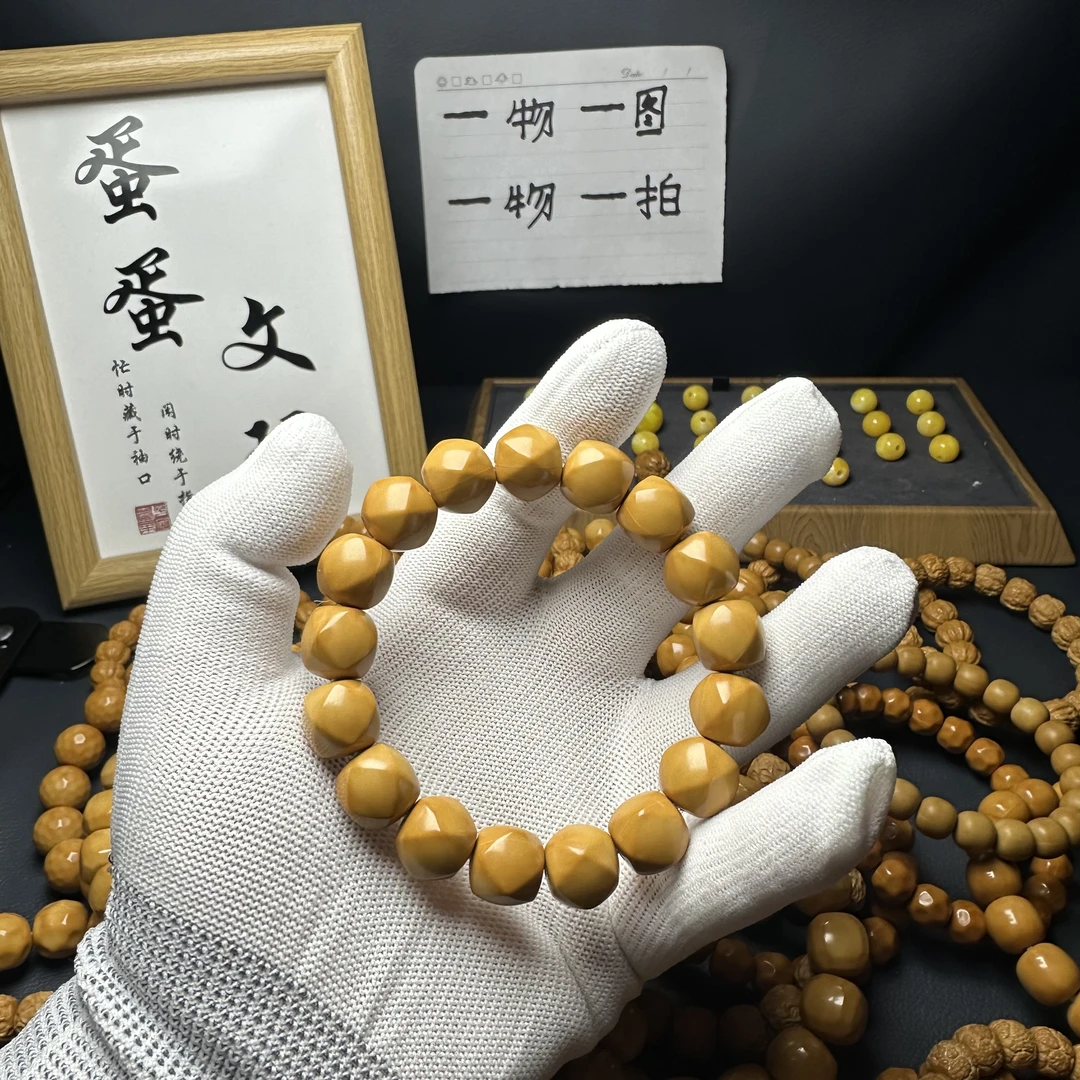 【蛋蛋出品】唐手串八棱猴头精工全品男士文玩无瑕疵