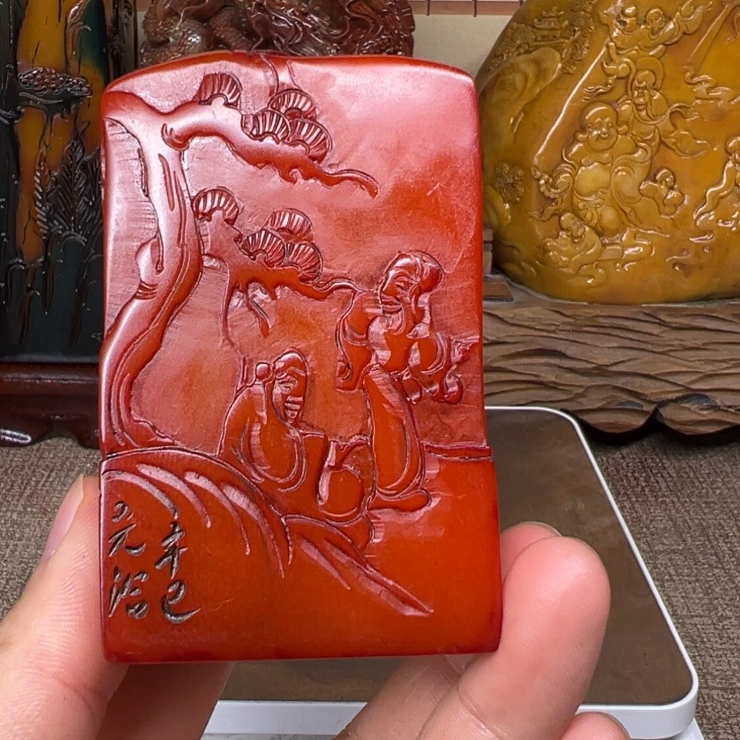寿山石印石精品印章
