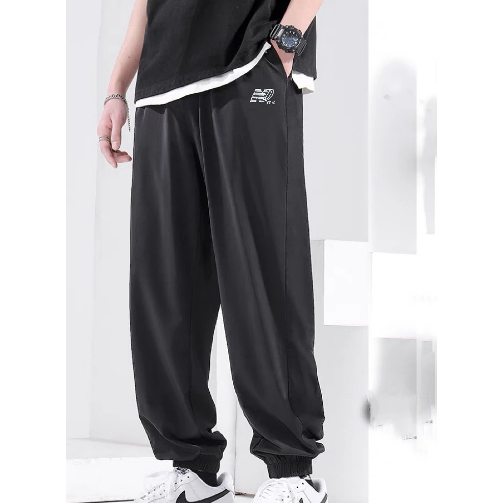 【8098-黑色】青少年夏季速干休闲裤