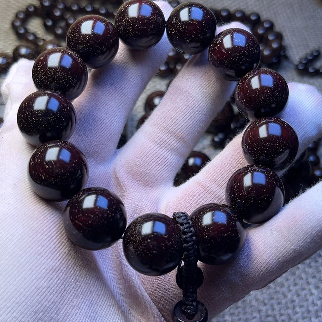 檀香紫檀（小叶紫檀）1.8 13颗满天星