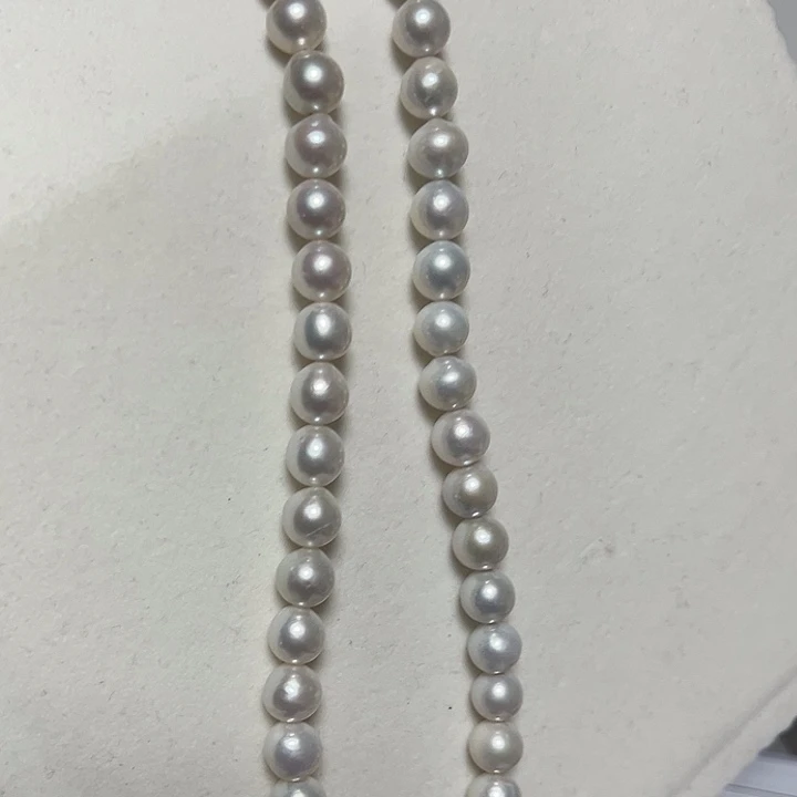 颈饰钛钢淡水珍珠