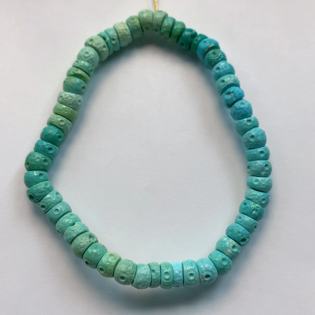 绿松石未镶嵌手串