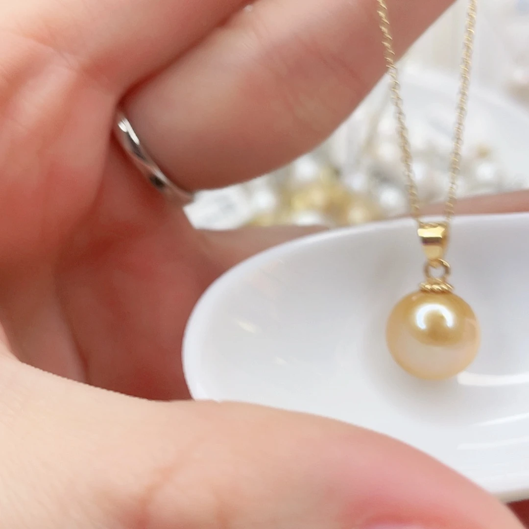 淡水珍珠颈饰合金