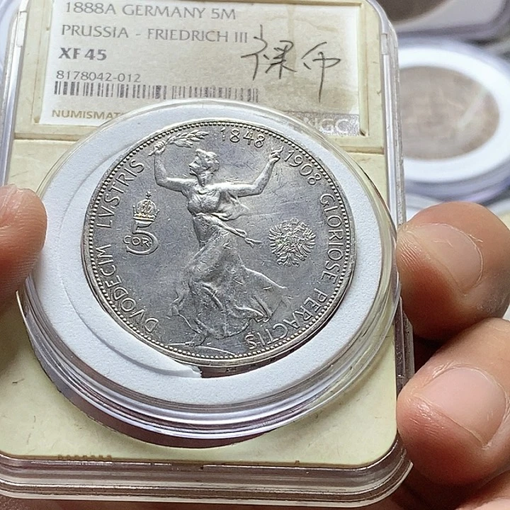 用***4银Ag900外国银币直播间特价包邮