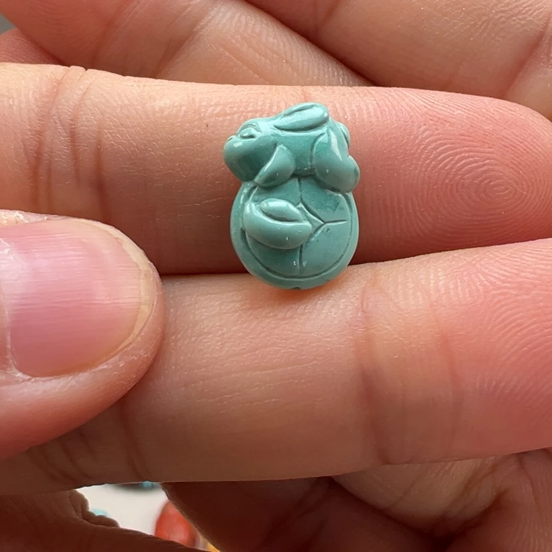 绿松石未镶嵌吊坠(不含链)