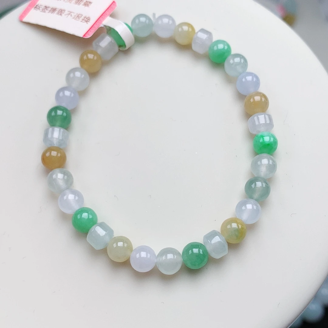 翡翠未镶嵌手链5.8mm